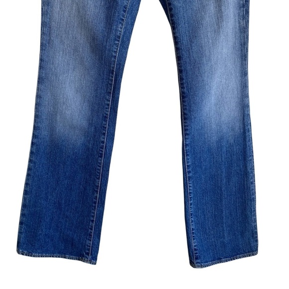 Polo Ralph Lauren Kelly Jean Bootcut Low Rise Mid Wash Relaxed Fit Y2K Casual 6R - Picture 3 of 15